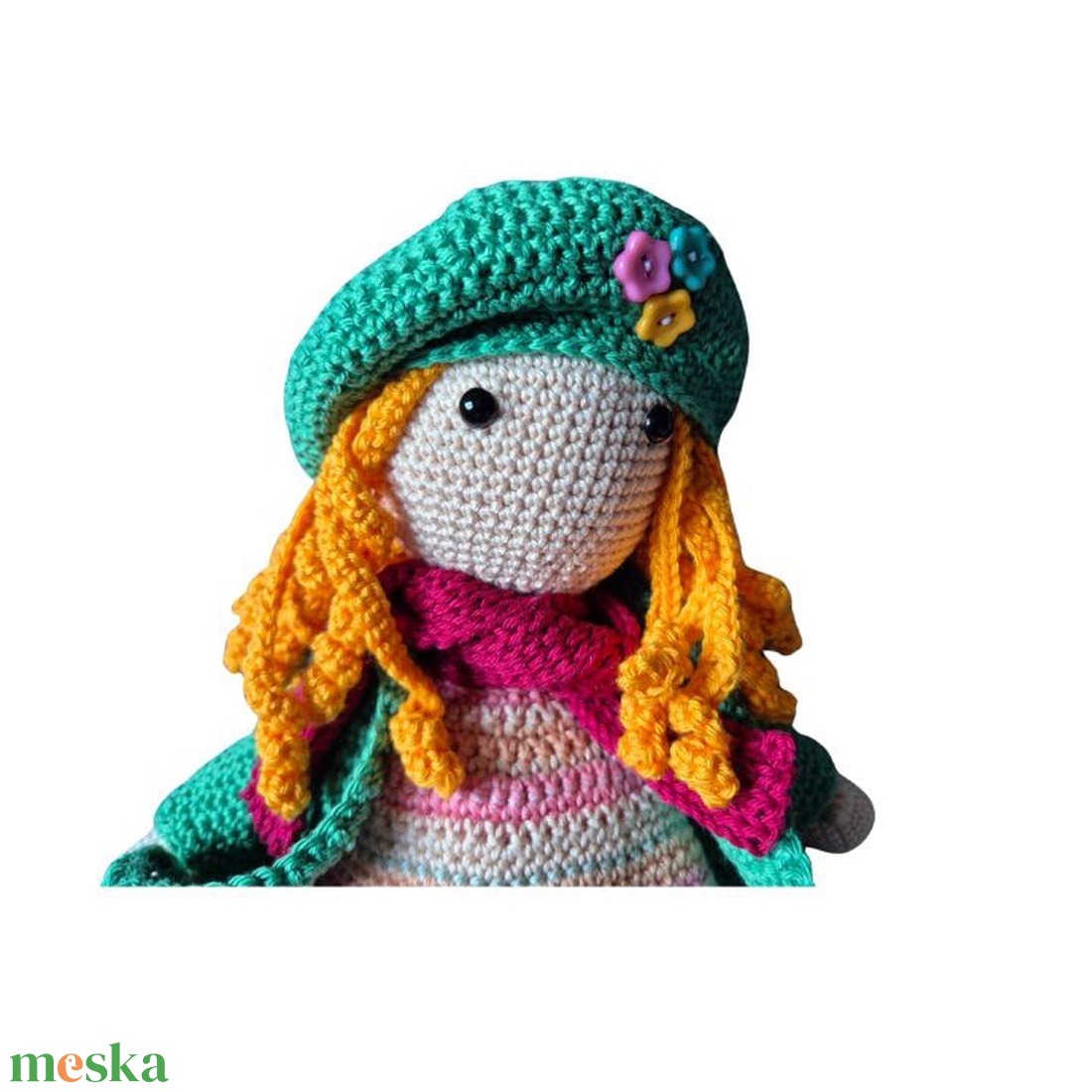 Ida baba - horgolt öltöztethető játék - játék & sport - baba & babaház - baba - Meska.hu