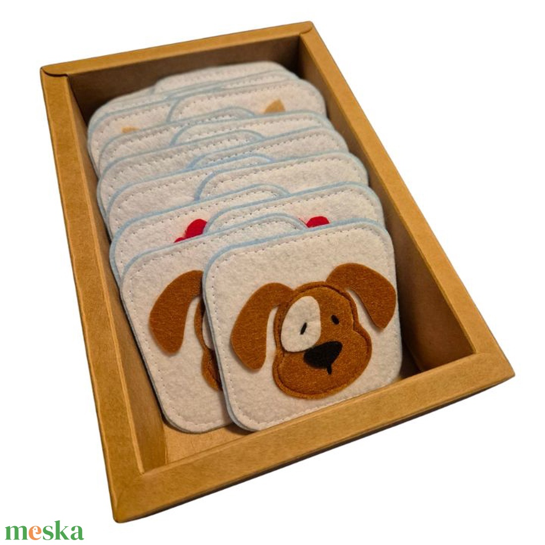 Háziállatok - memóriajáték - játék & sport - készségfejlesztő és logikai játék - memória játékok - Meska.hu