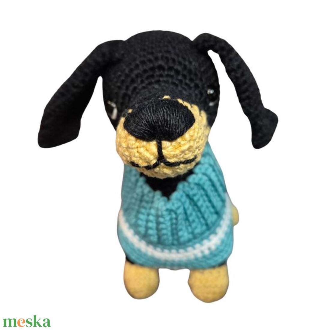 Tacskó pulóverben (2 színű) - játék & sport - plüssállat & játékfigura - kutya - Meska.hu