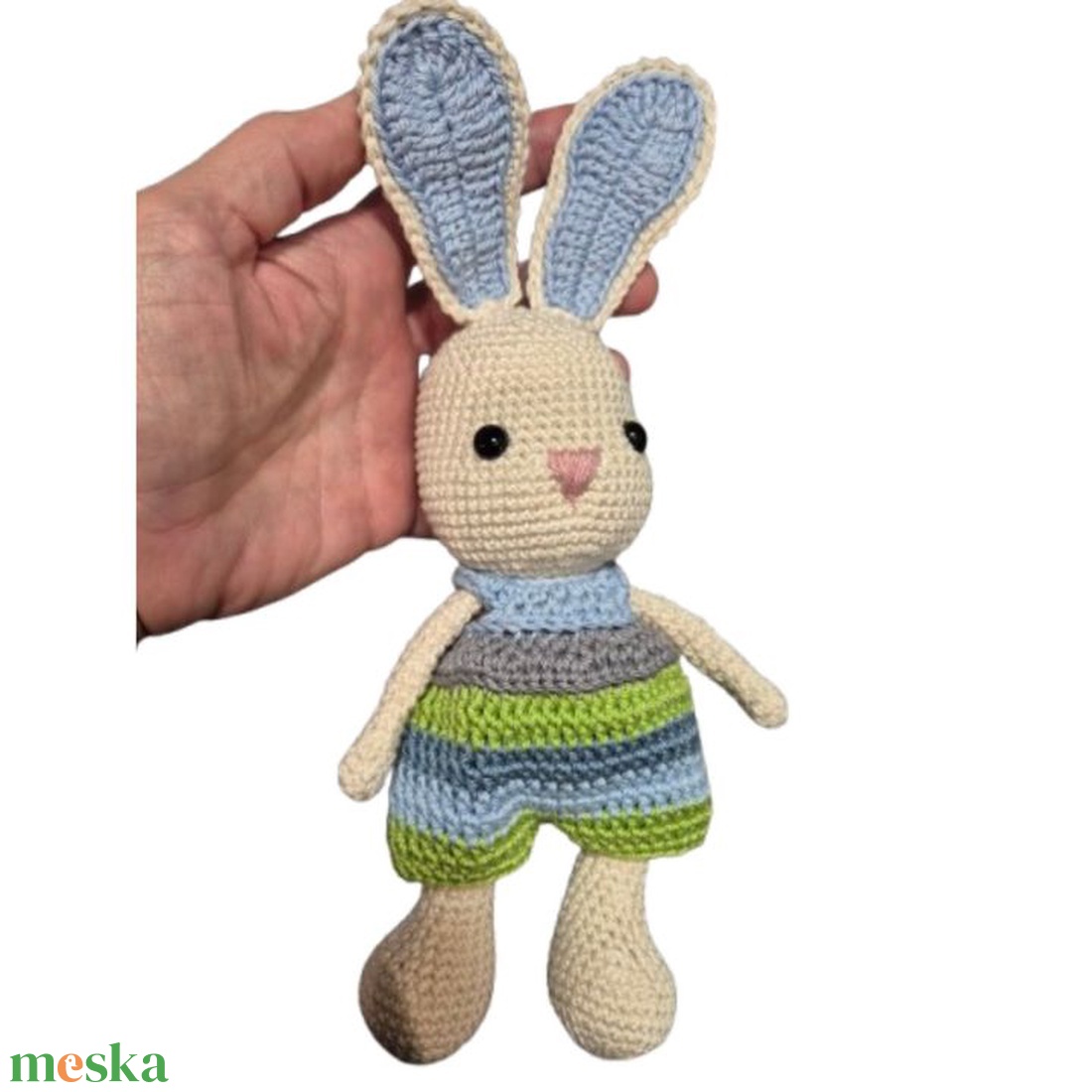 Bájos nyuszi - játék & sport - plüssállat & játékfigura - nyuszi - Meska.hu