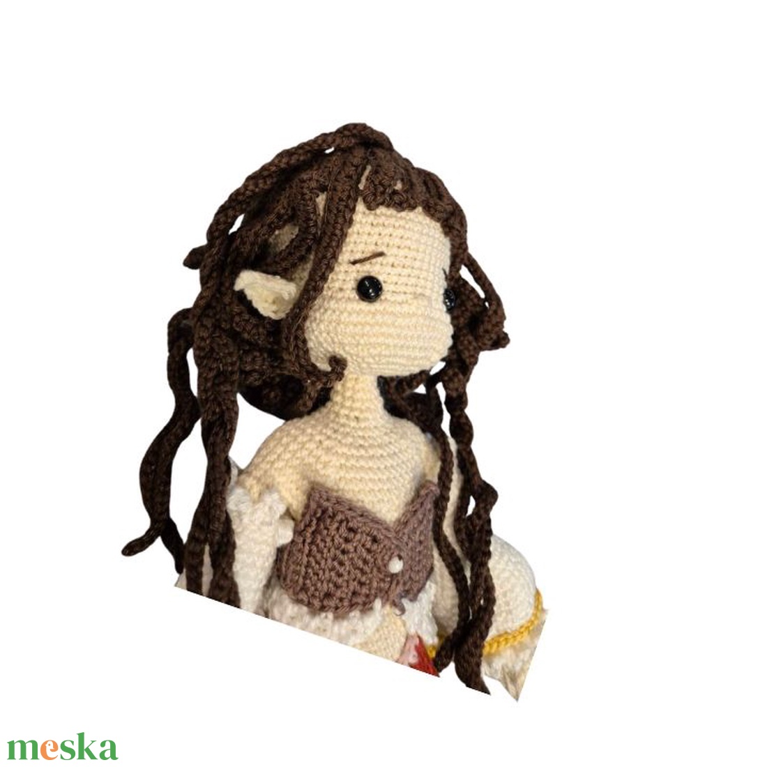 Panka baba - horgolt öltöztethető játék - játék & sport - baba & babaház - baba - Meska.hu