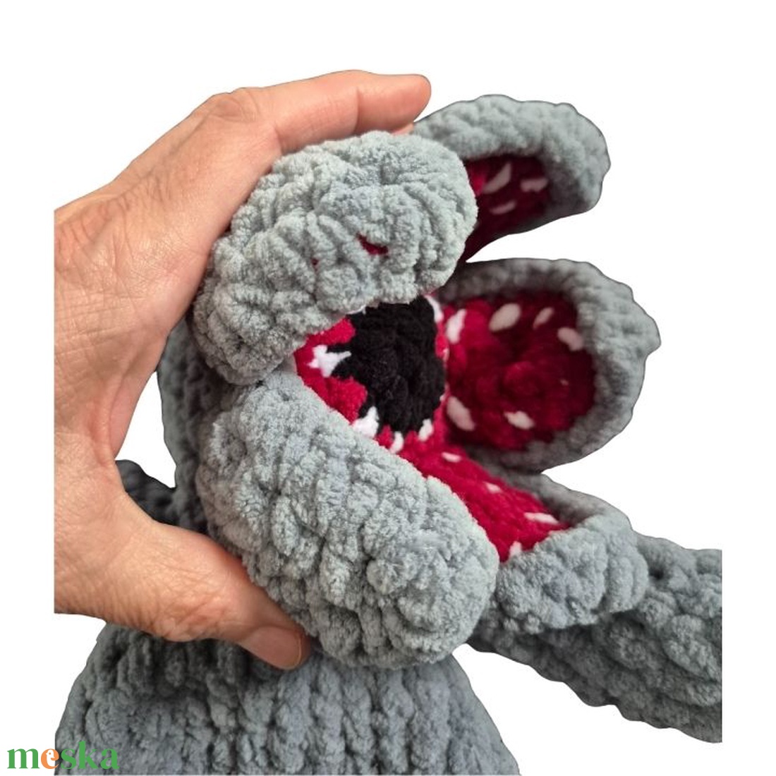 Demogorgon Maxi - plüss horgolt játék - játék & sport - plüssállat & játékfigura - plüss mesefigurák - Meska.hu