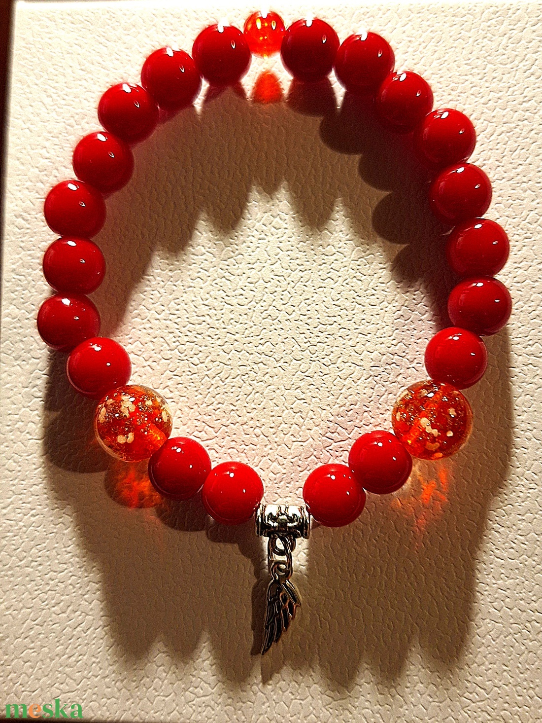 Karkötő - ékszer - karkötő - karkötő medállal - Meska.hu