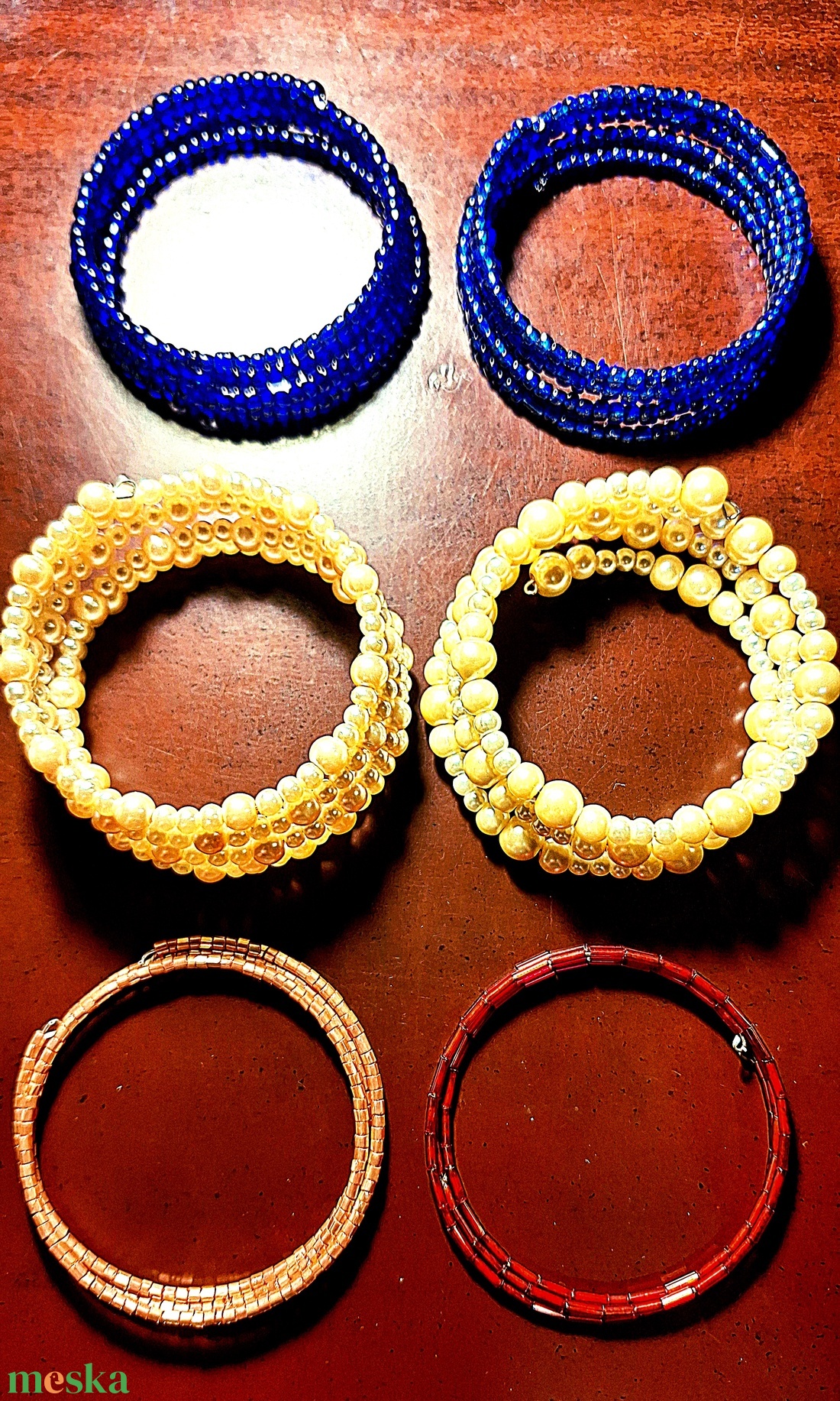 Karkötő - ékszer - karkötő - memóriadrótos karkötő - Meska.hu