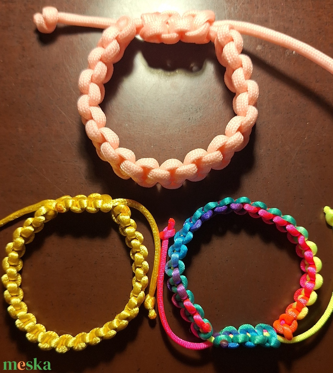 Karkötő - ékszer - karkötő - fonott karkötő - Meska.hu