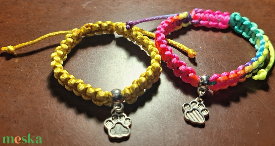 Karkötő - ékszer - karkötő - fonott karkötő - Meska.hu