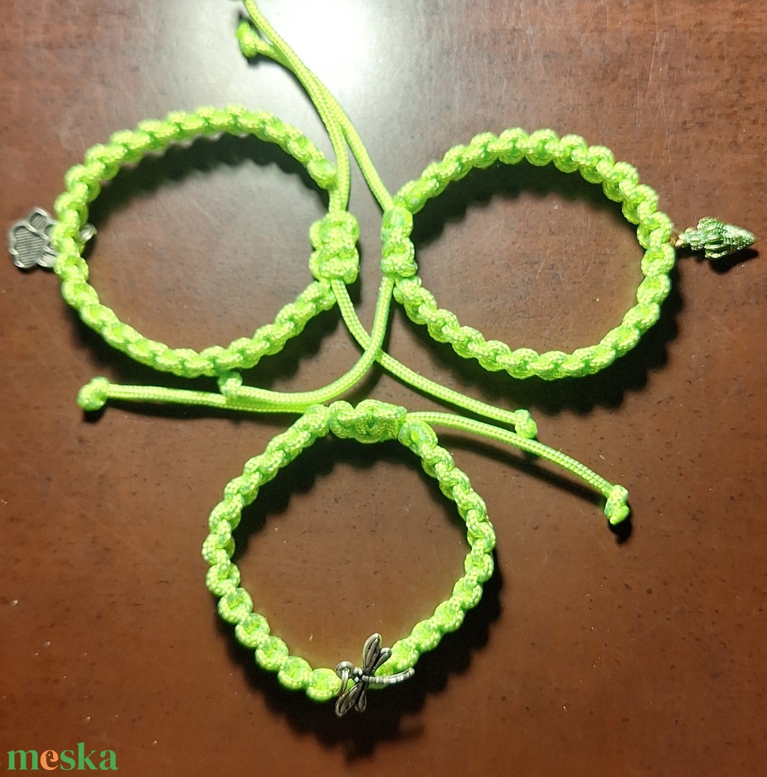 Karkötő - ékszer - karkötő - fonott karkötő - Meska.hu