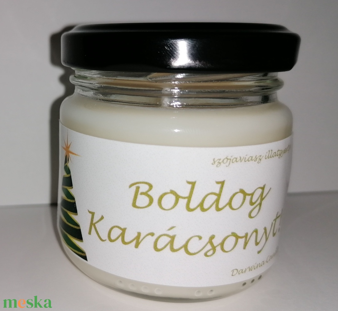 Karácsonyi szójagyertya 100ml - otthon & életmód - gyertya, illat, aroma - gyertya - Meska.hu Karácsonyi szójagyertya 100ml - otthon & életmód - gyertya, illat, aroma - gyertya - Meska.hu