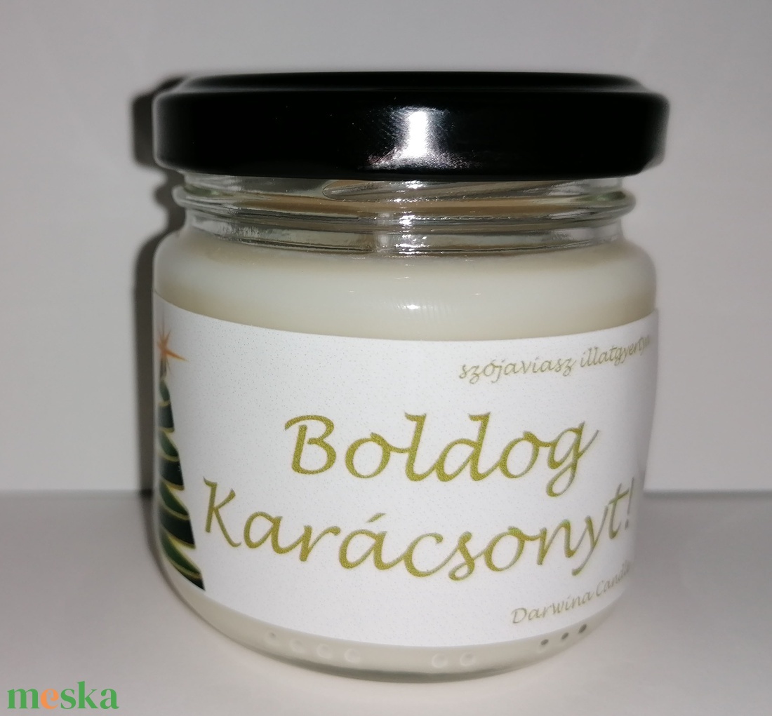 Karácsonyi szójagyertya 100ml - otthon & életmód - gyertya, illat, aroma - gyertya - Meska.hu Karácsonyi szójagyertya 100ml - otthon & életmód - gyertya, illat, aroma - gyertya - Meska.hu