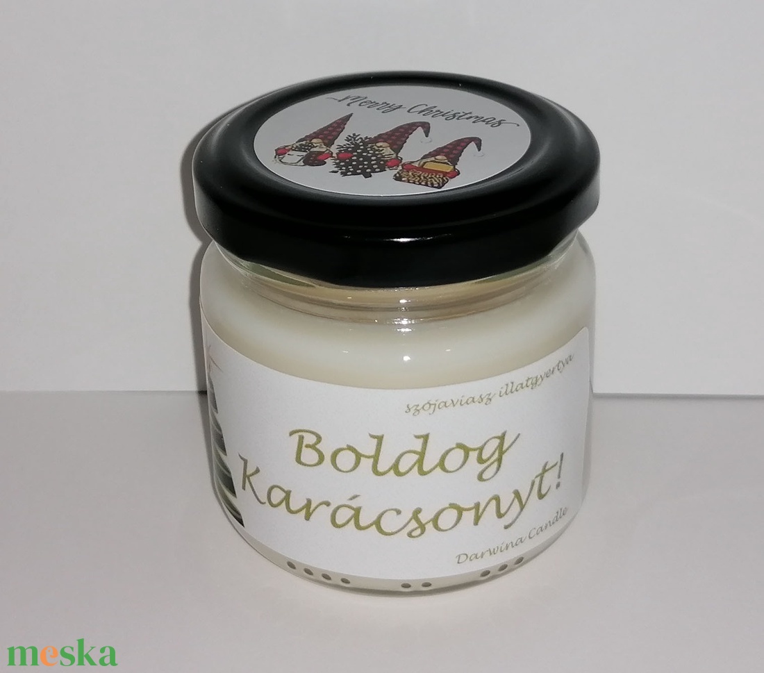 Karácsonyi szójagyertya 100ml - otthon & életmód - gyertya, illat, aroma - gyertya - Meska.hu Karácsonyi szójagyertya 100ml - otthon & életmód - gyertya, illat, aroma - gyertya - Meska.hu