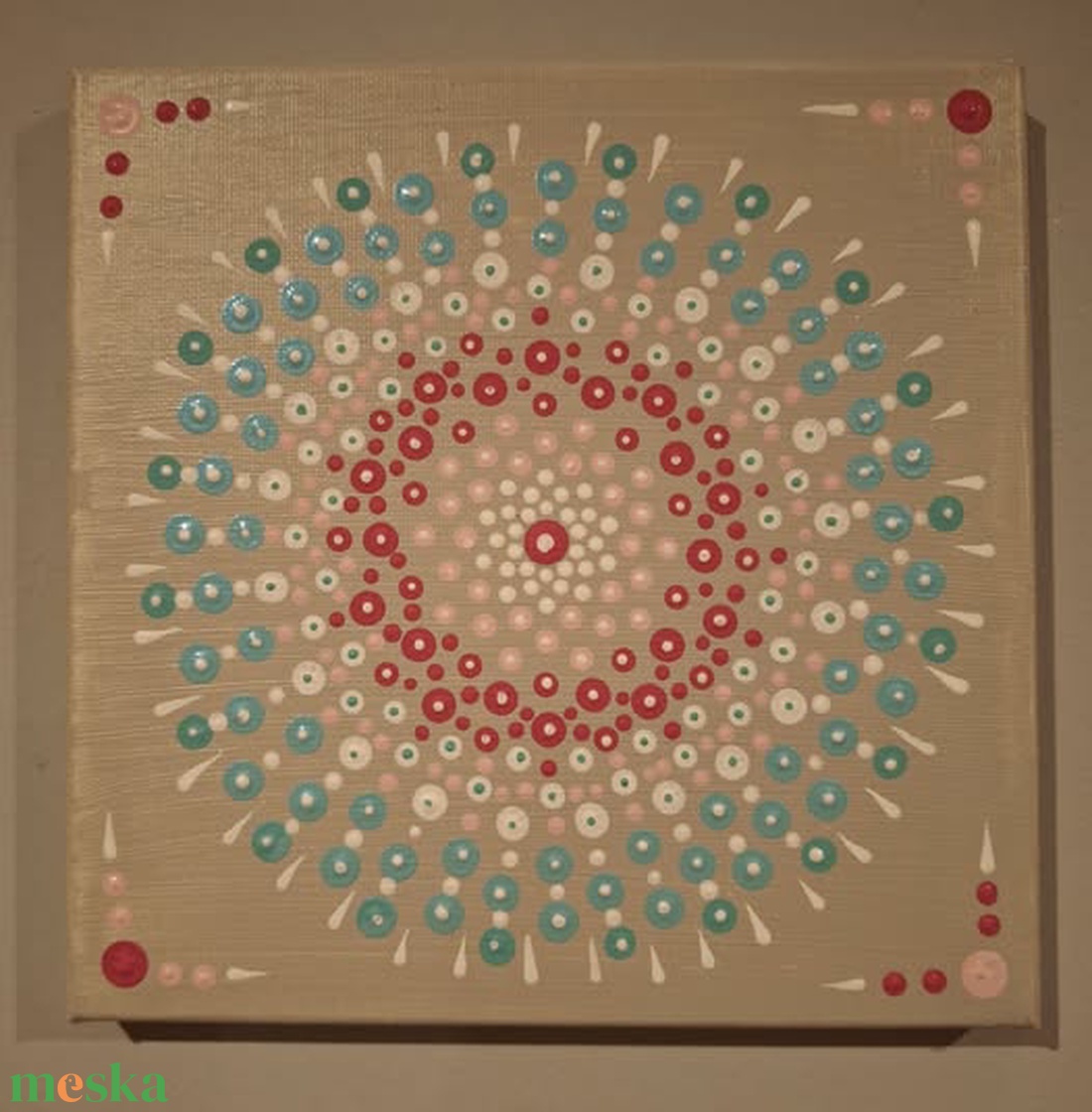 Mandala - otthon & életmód - dekoráció - kép & falikép - vászonkép - Meska.hu