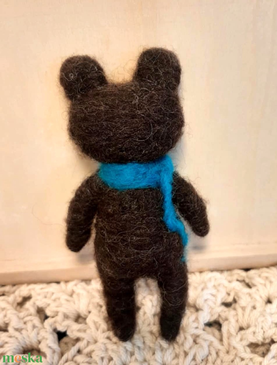 Sálas mackó - otthon & életmód - dekoráció - manók - Meska.hu