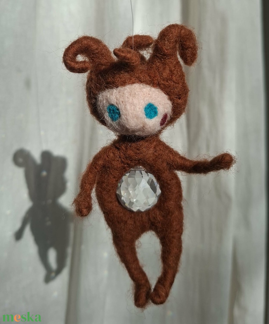 Napfényfogó manó - otthon & életmód - dekoráció - fali és függő dekoráció - függődísz - Meska.hu
