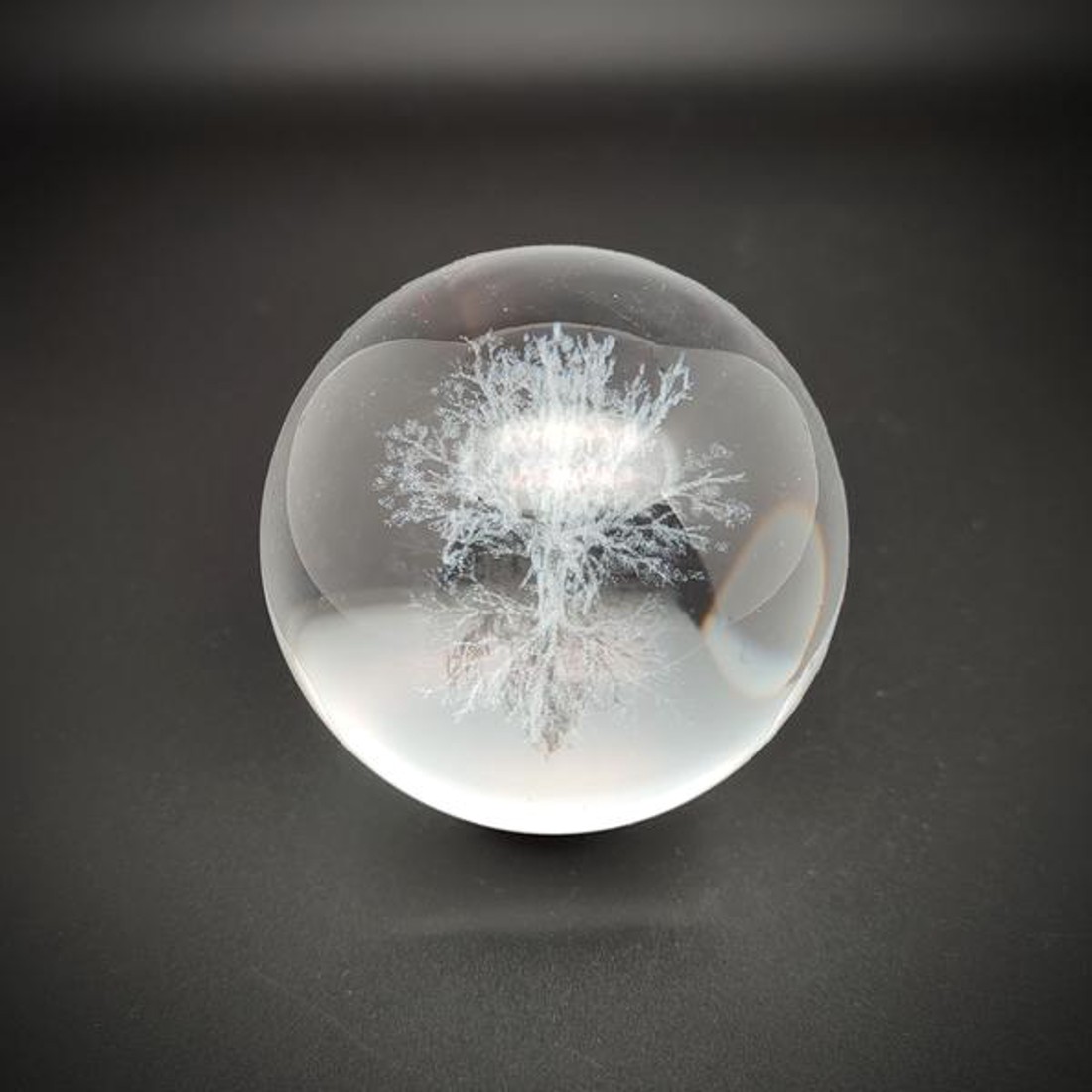 Üveg golyó életfa 6cm - kellékek & szerszámok - ásvány alapanyag - Meska.hu