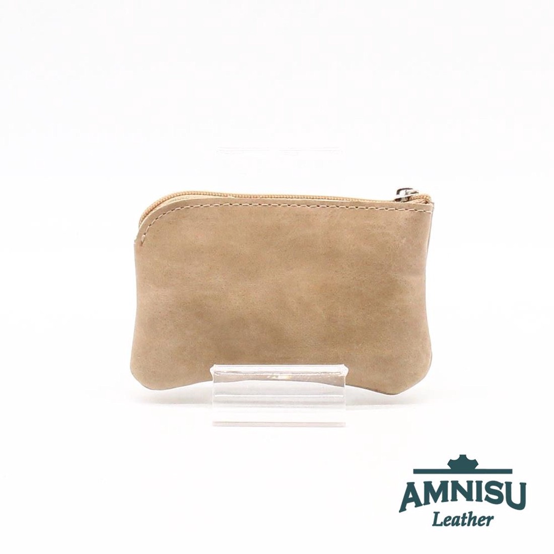 Bézs egy cipzáras kulcstartó A9003 - táska & tok - kulcstartó & táskadísz - kulcstartó - Meska.hu