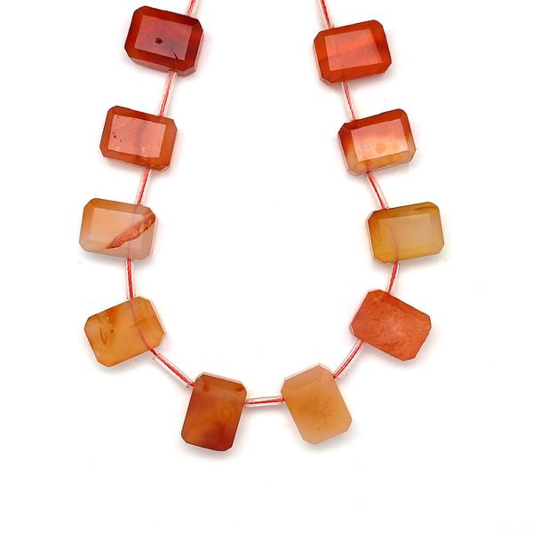Karneol tégla 13x17x8mm - kellékek & szerszámok - ásvány alapanyag - ásványfüzér - Meska.hu