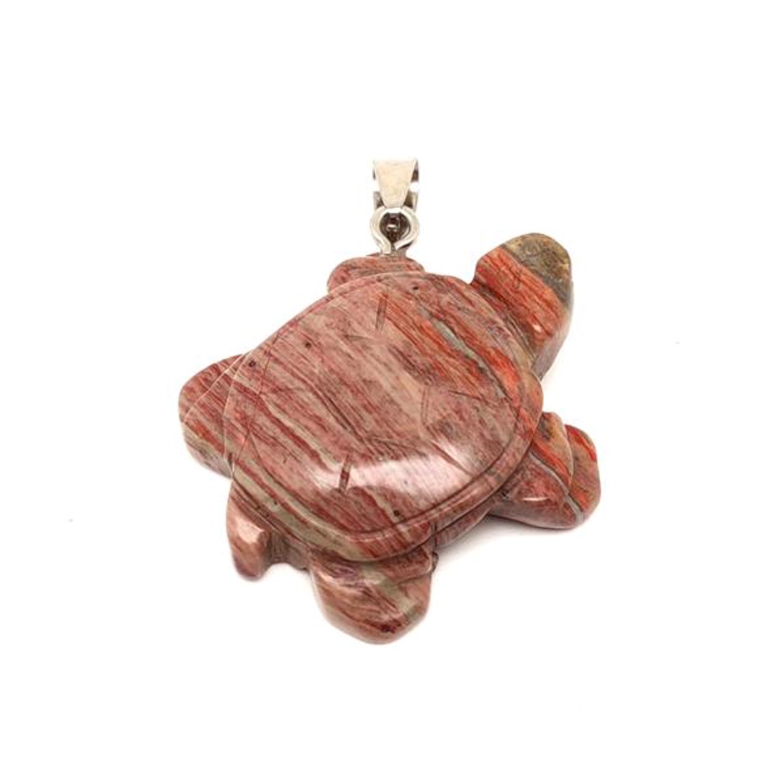 Teknős medál jáspis szivárvány 3,5x3,5cm - ékszer - nyaklánc - medál - Meska.hu Teknős medál jáspis szivárvány 3,5x3,5cm - ékszer - nyaklánc - medál - Meska.hu