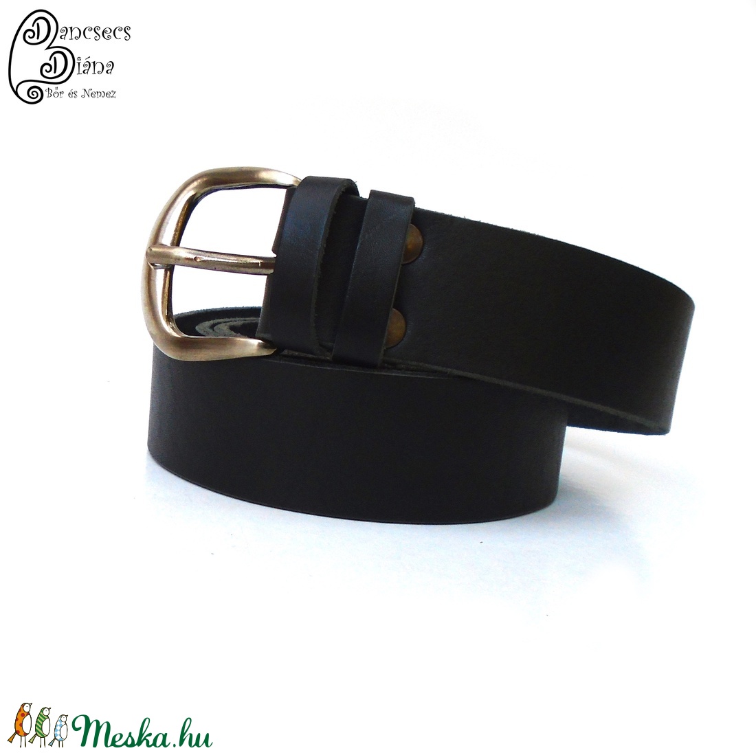 40mm XL-es méret, fekete öv  -  - Meska.hu