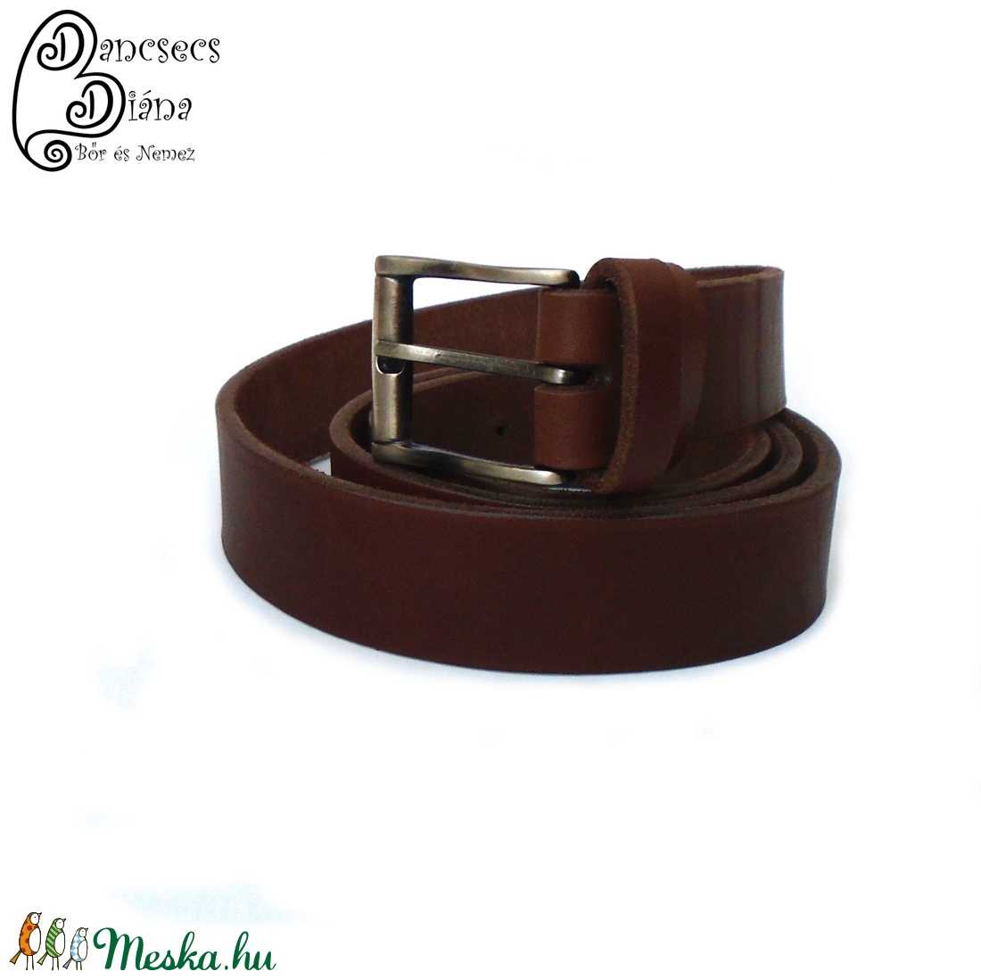 40mm L-es méret, barna öv - - Meska.hu 40mm L-es méret, barna öv - - Meska.hu