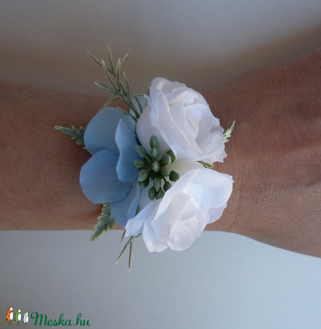 4db-os koszorúslány csuklódísz csomag - esküvő - ékszer - karkötő & csuklódísz - Meska.hu