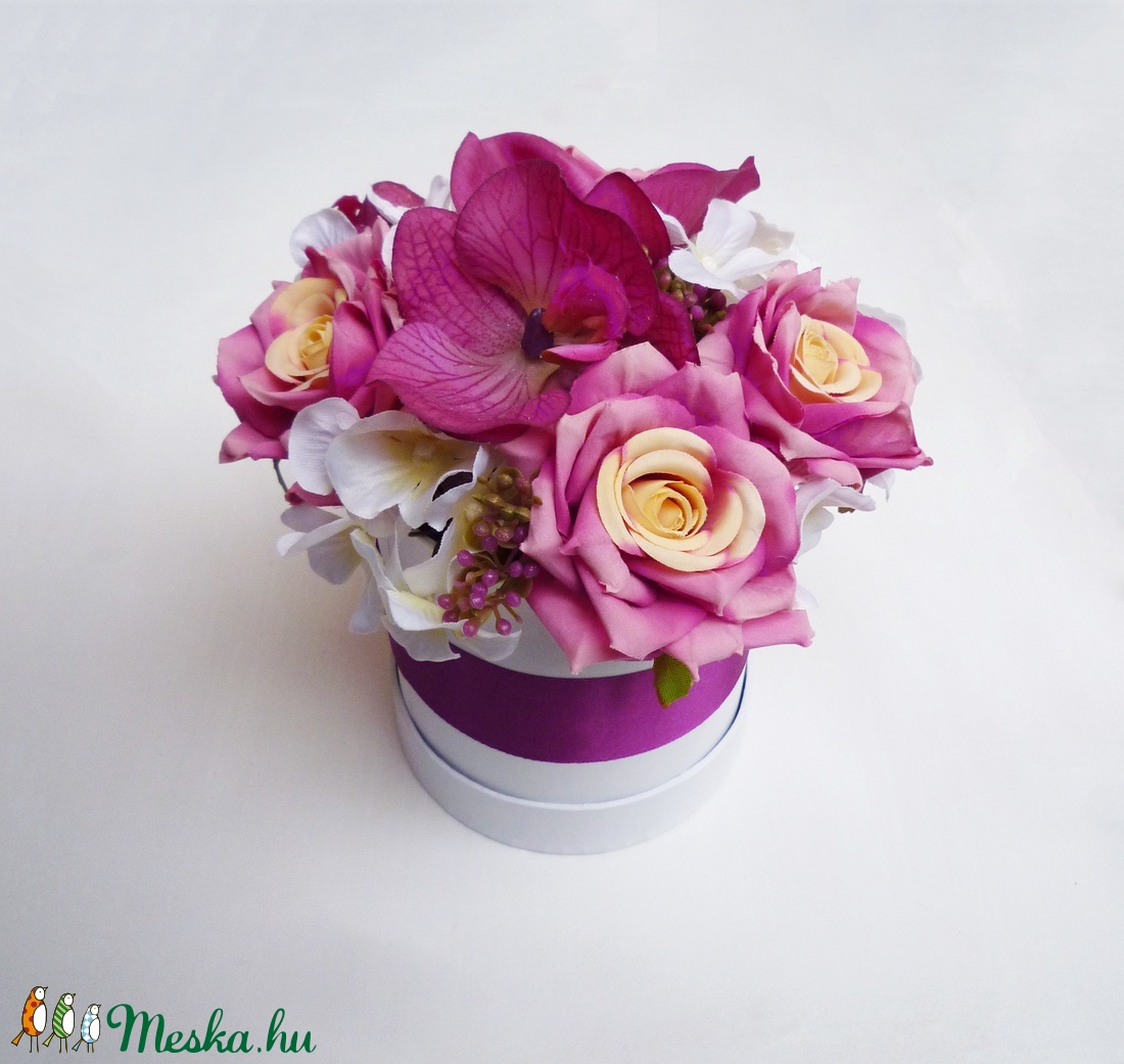 Orchideás virág doboz - otthon & életmód - dekoráció - Meska.hu Orchideás virág doboz - otthon & életmód - dekoráció - Meska.hu