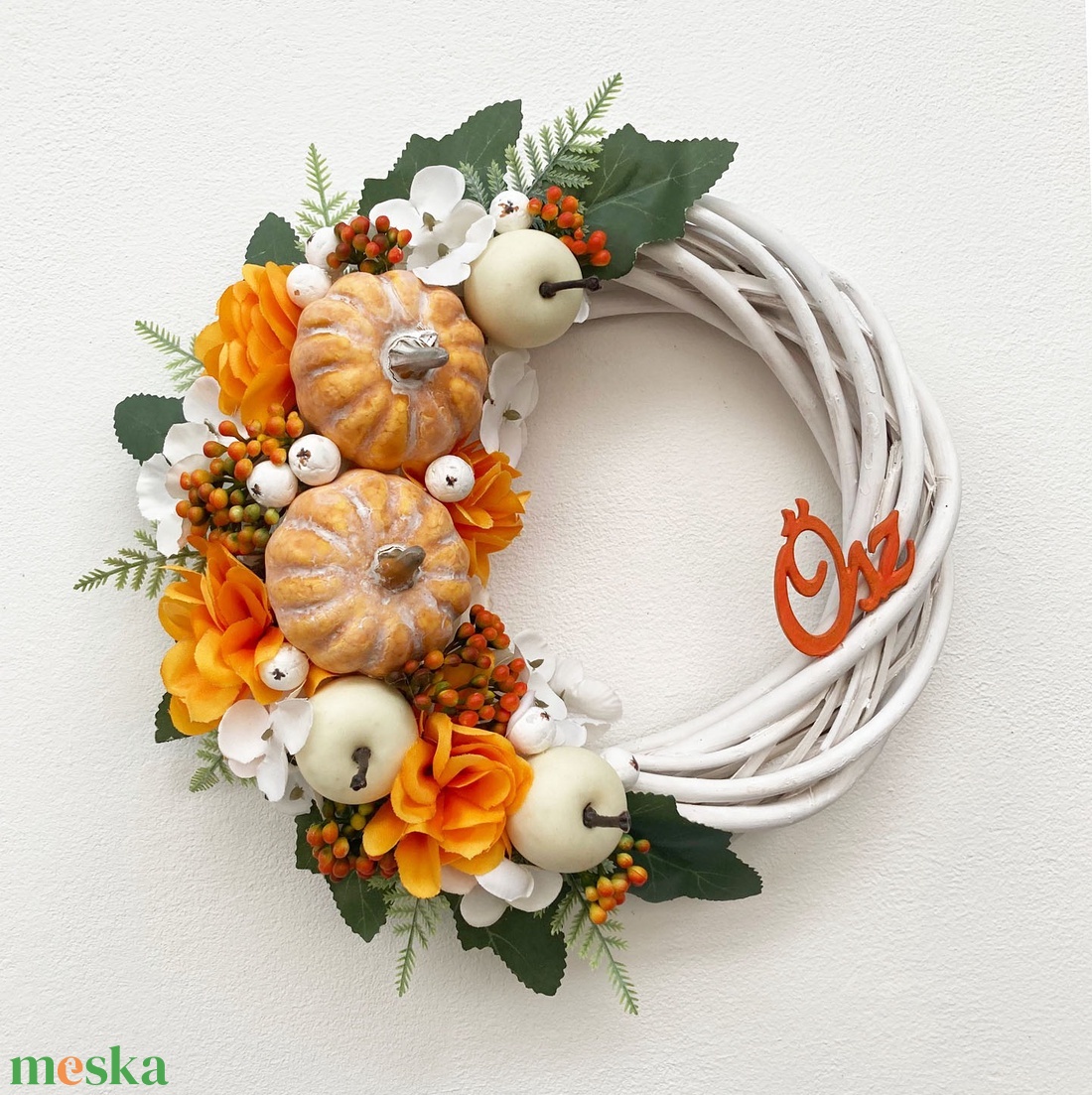 Őszi tökös ajtódísz  - otthon & életmód - dekoráció - ajtó- és ablak dekoráció - ajtódísz & kopogtató - Meska.hu Őszi tökös ajtódísz  - otthon & életmód - dekoráció - ajtó- és ablak dekoráció - ajtódísz & kopogtató - Meska.hu