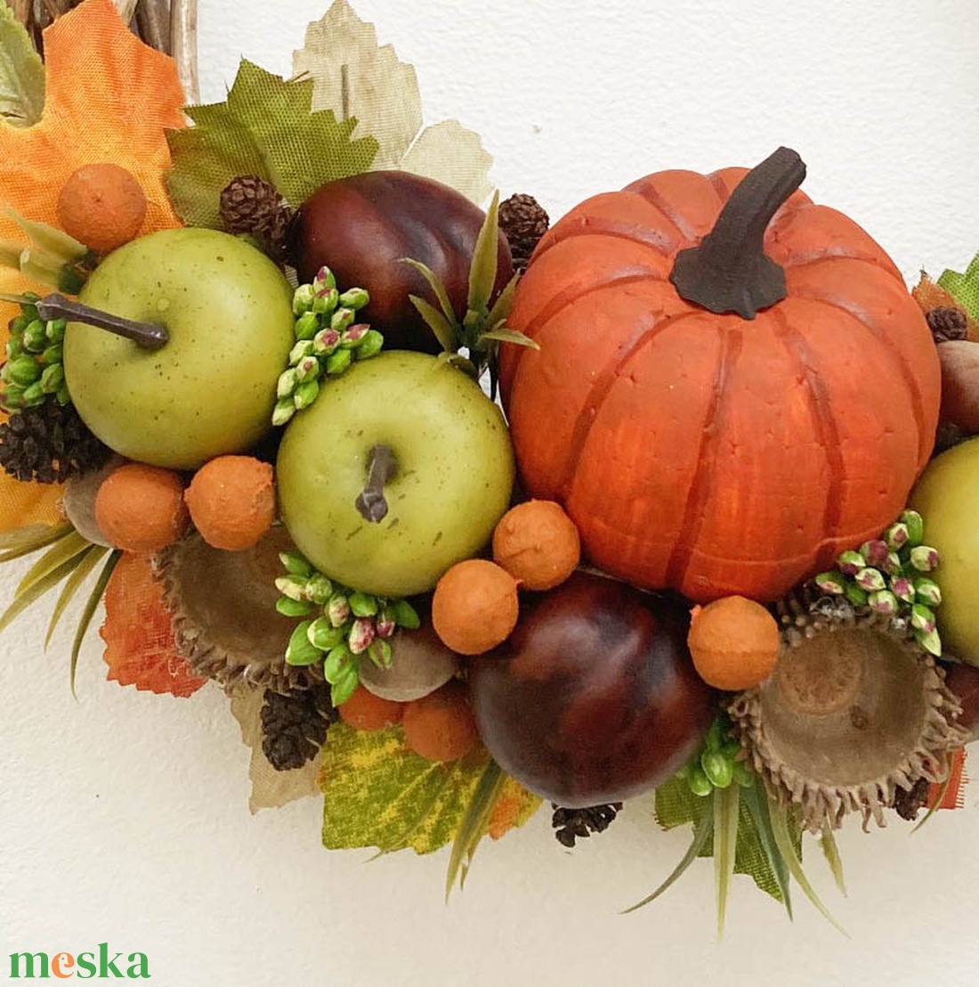 Őszi tökös ajtódísz  - otthon & életmód - dekoráció - ajtó- és ablak dekoráció - ajtódísz & kopogtató - Meska.hu Őszi tökös ajtódísz  - otthon & életmód - dekoráció - ajtó- és ablak dekoráció - ajtódísz & kopogtató - Meska.hu