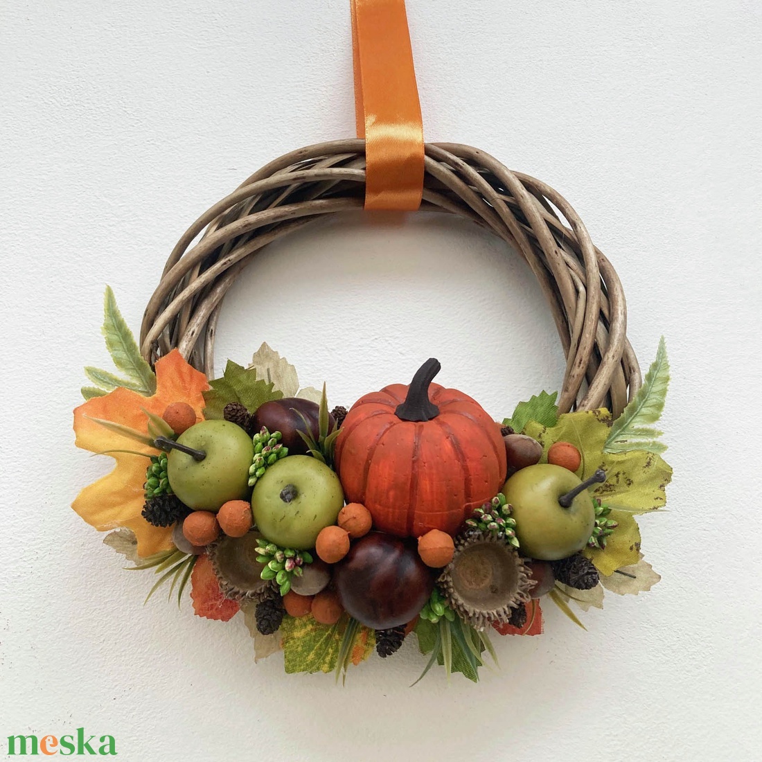 Őszi tökös ajtódísz  - otthon & életmód - dekoráció - ajtó- és ablak dekoráció - ajtódísz & kopogtató - Meska.hu Őszi tökös ajtódísz  - otthon & életmód - dekoráció - ajtó- és ablak dekoráció - ajtódísz & kopogtató - Meska.hu