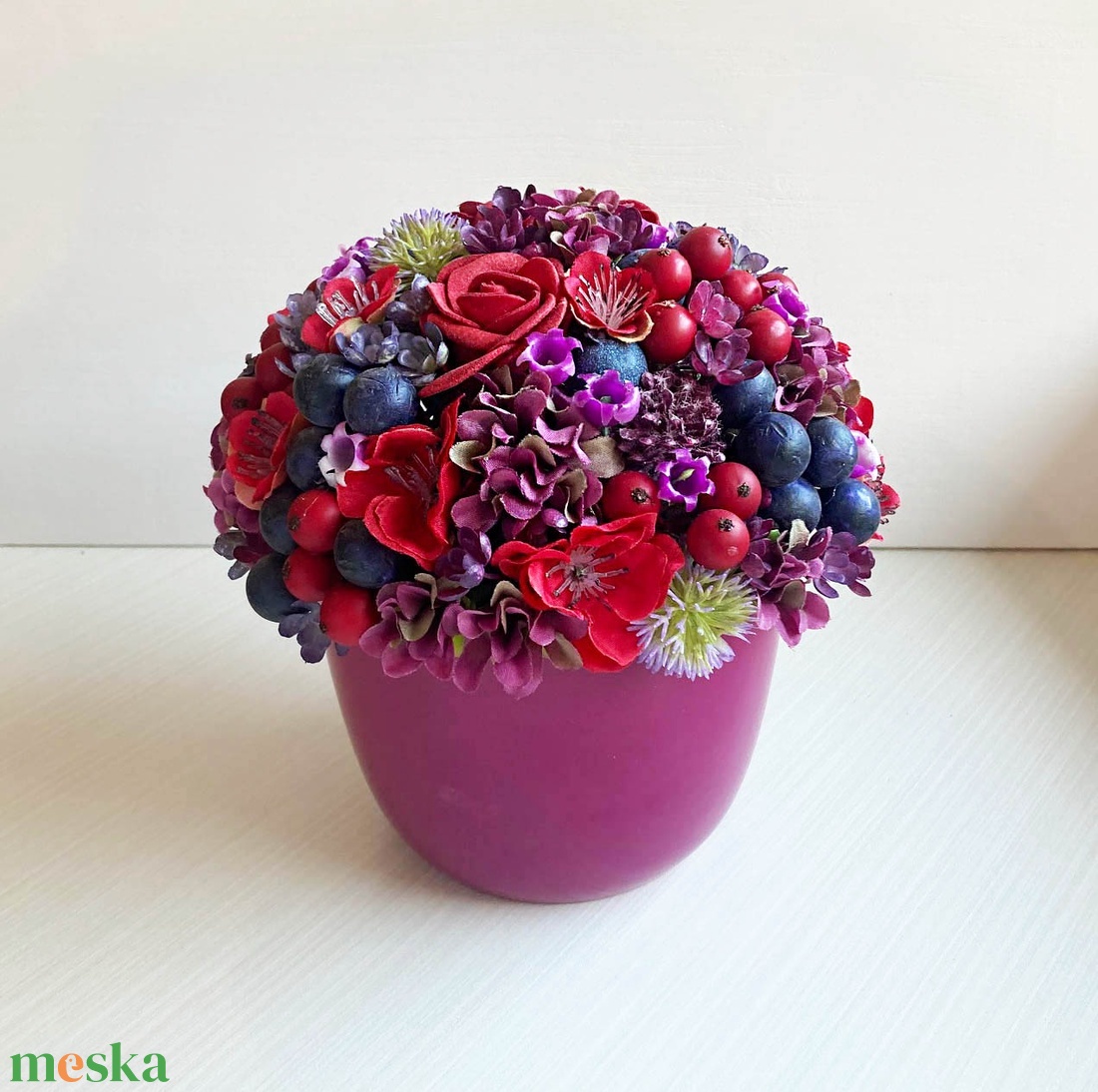 Modern asztaldísz dohányzóasztalra - otthon & életmód - dekoráció - asztal és polc dekoráció - asztaldísz - Meska.hu