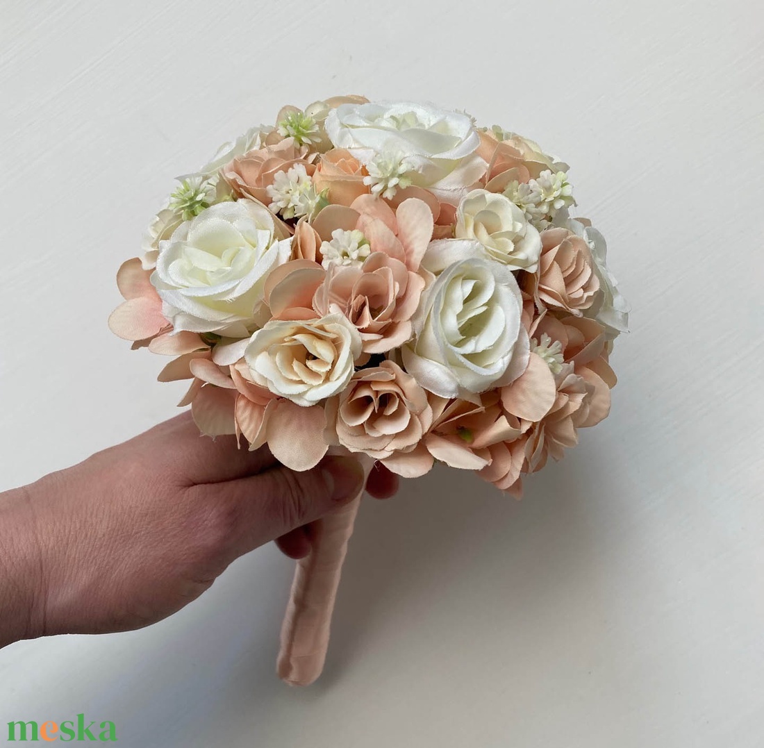 Dobó csokor rendelésre - esküvő - menyasszonyi- és dobócsokor - Meska.hu