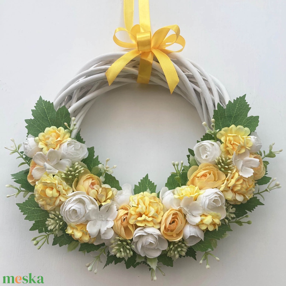 Nyári-tavaszi ajtódísz - otthon & életmód - dekoráció - ajtó- és ablak dekoráció - ajtódísz & kopogtató - Meska.hu