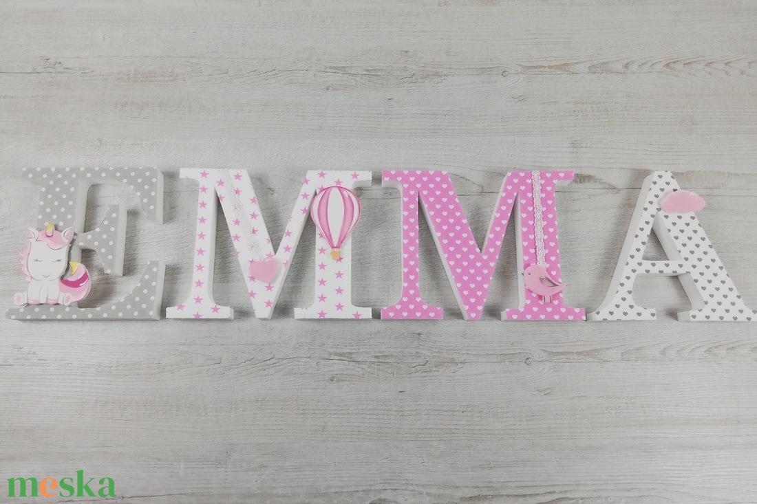 Emma stílusú prémium dekorbetű - otthon & életmód - dekoráció - fali és függő dekoráció - betű & név - Meska.hu Emma stílusú prémium dekorbetű - otthon & életmód - dekoráció - fali és függő dekoráció - betű & név - Meska.hu