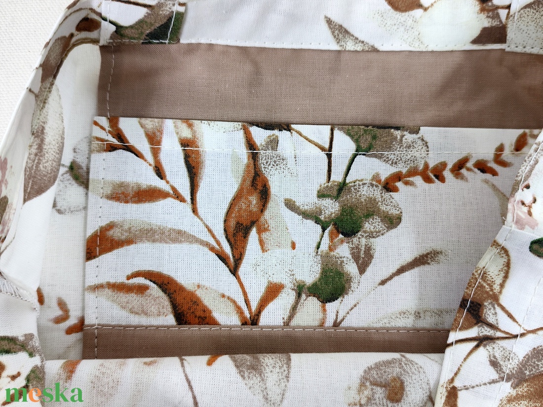 Levél mintás - drapp textil bevásárló táska, szatyor, 3544 cm - táska & tok - bevásárlás & shopper táska - shopper, textiltáska, szatyor - Meska.hu Levél mintás - drapp textil bevásárló táska, szatyor, 3544 cm - táska & tok - bevásárlás & shopper táska - shopper, textiltáska, szatyor - Meska.hu