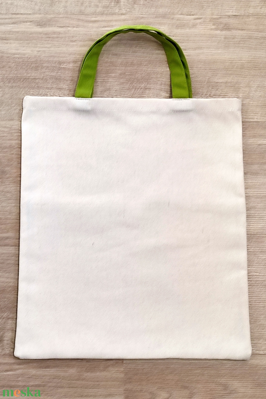 Ovis táska, ovis zsák, zsebes, zöld-fehér - játék & sport - ovis felszerelés - ovis zsák - Meska.hu