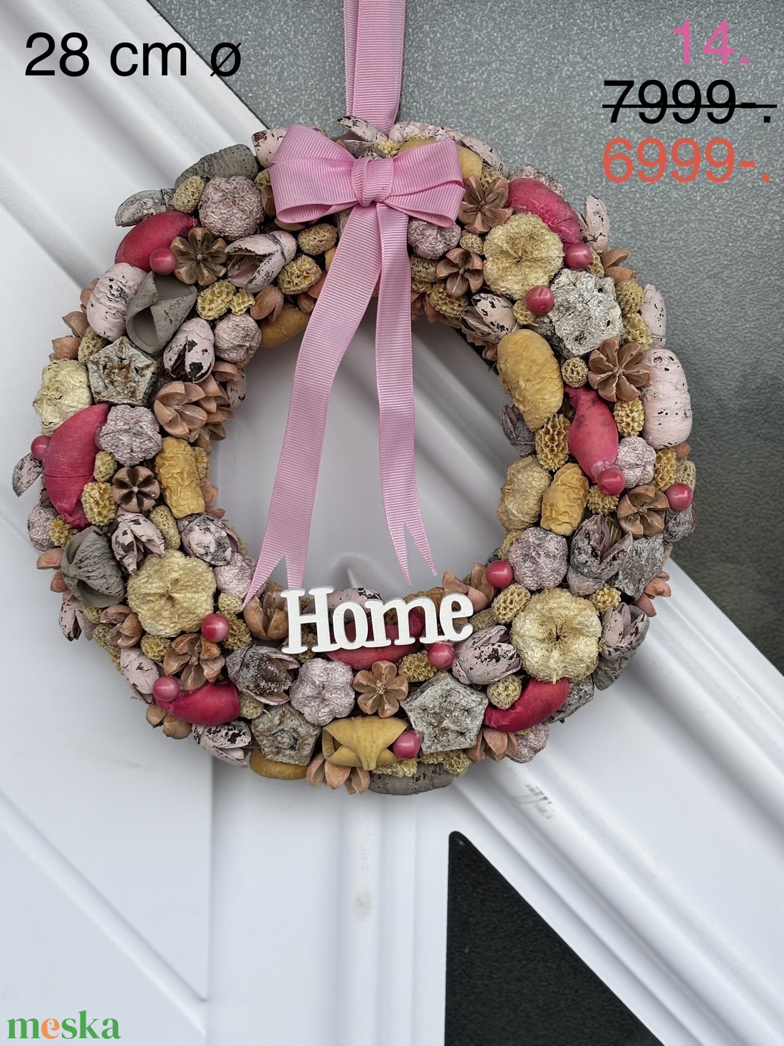 Terméses kopogtató - otthon & életmód - dekoráció - ajtó- és ablak dekoráció - ajtódísz & kopogtató - Meska.hu