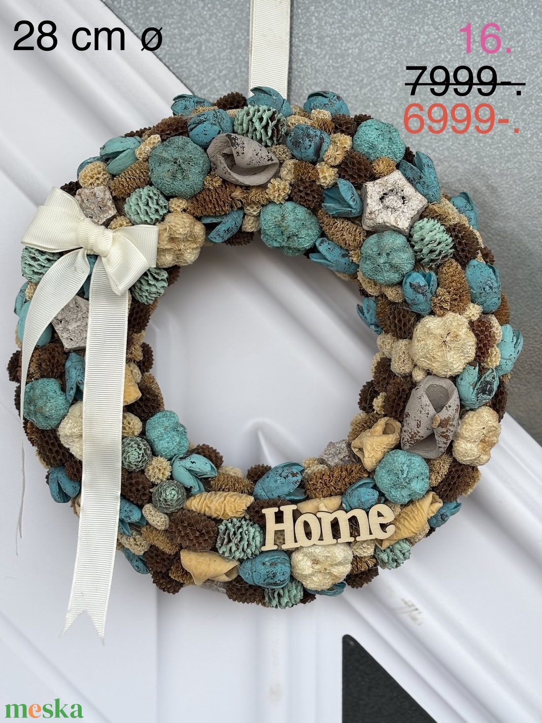 Terméses kopogtató - otthon & életmód - dekoráció - ajtó- és ablak dekoráció - ajtódísz & kopogtató - Meska.hu