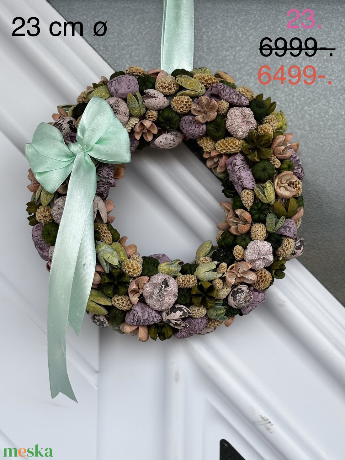 Terméses kopogtató - otthon & életmód - dekoráció - ajtó- és ablak dekoráció - ajtódísz & kopogtató - Meska.hu