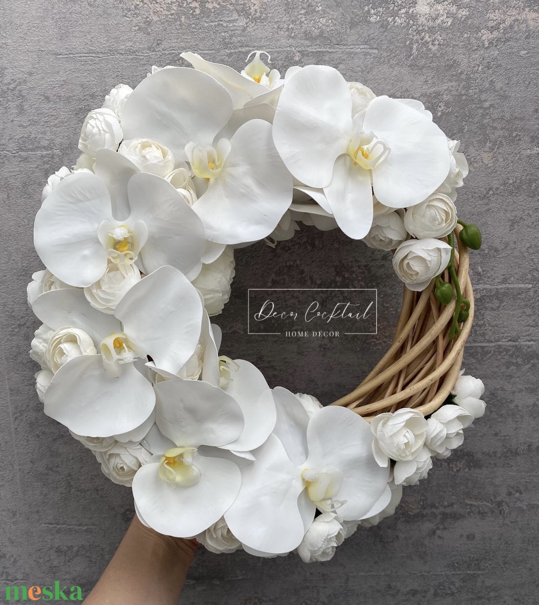 Orchideás ajtódísz - otthon & életmód - dekoráció - ajtó- és ablak dekoráció - ajtódísz & kopogtató - Meska.hu Orchideás ajtódísz - otthon & életmód - dekoráció - ajtó- és ablak dekoráció - ajtódísz & kopogtató - Meska.hu