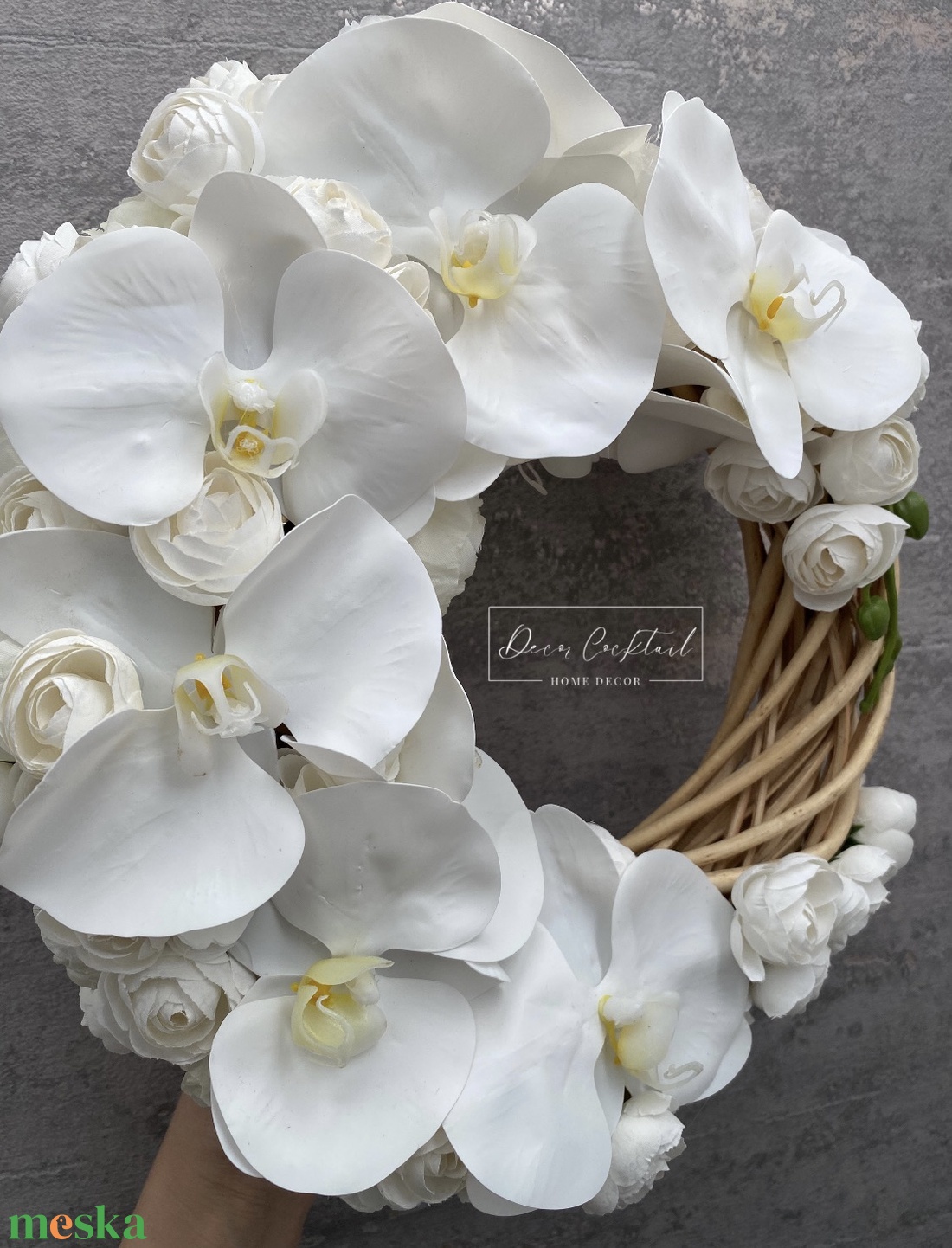Orchideás ajtódísz - otthon & életmód - dekoráció - ajtó- és ablak dekoráció - ajtódísz & kopogtató - Meska.hu Orchideás ajtódísz - otthon & életmód - dekoráció - ajtó- és ablak dekoráció - ajtódísz & kopogtató - Meska.hu