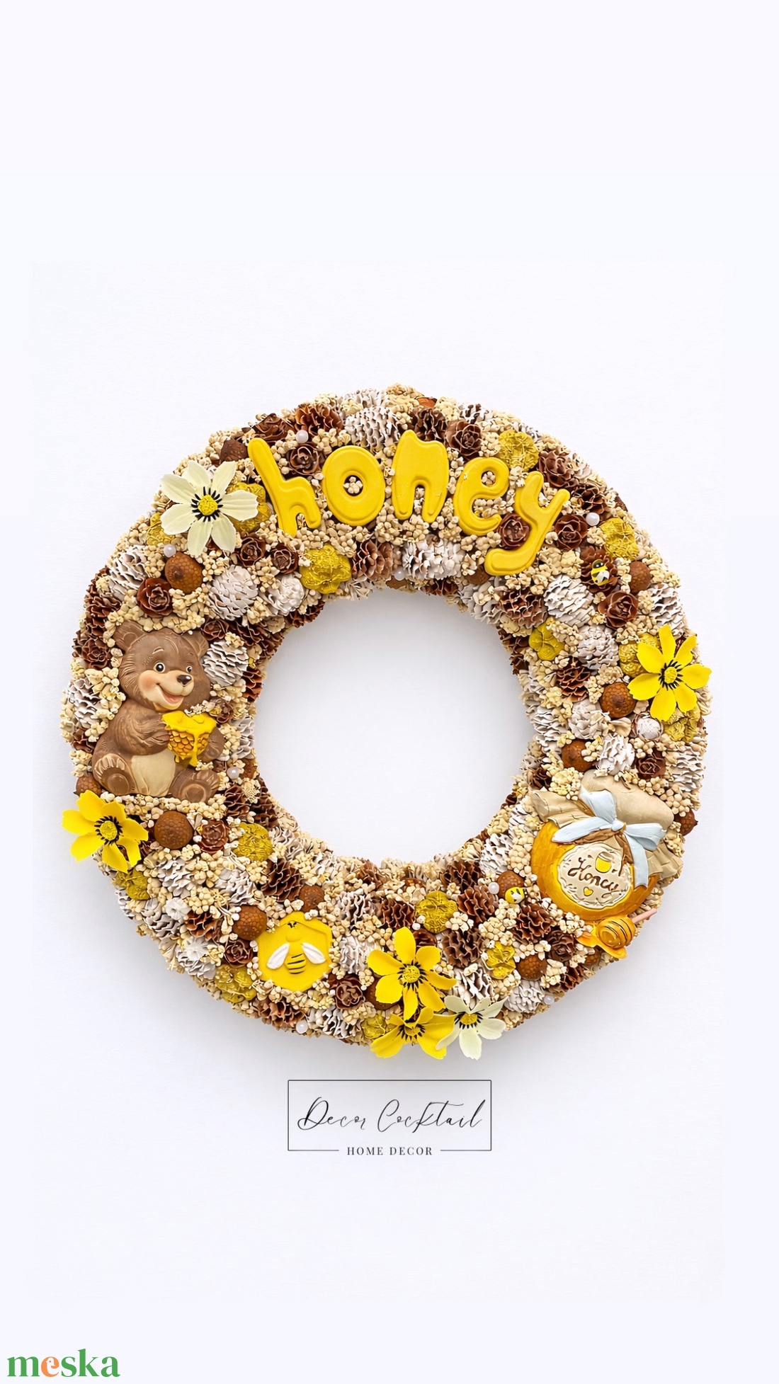 Macis kopogtató - otthon & életmód - dekoráció - ajtó- és ablak dekoráció - ajtódísz & kopogtató - Meska.hu