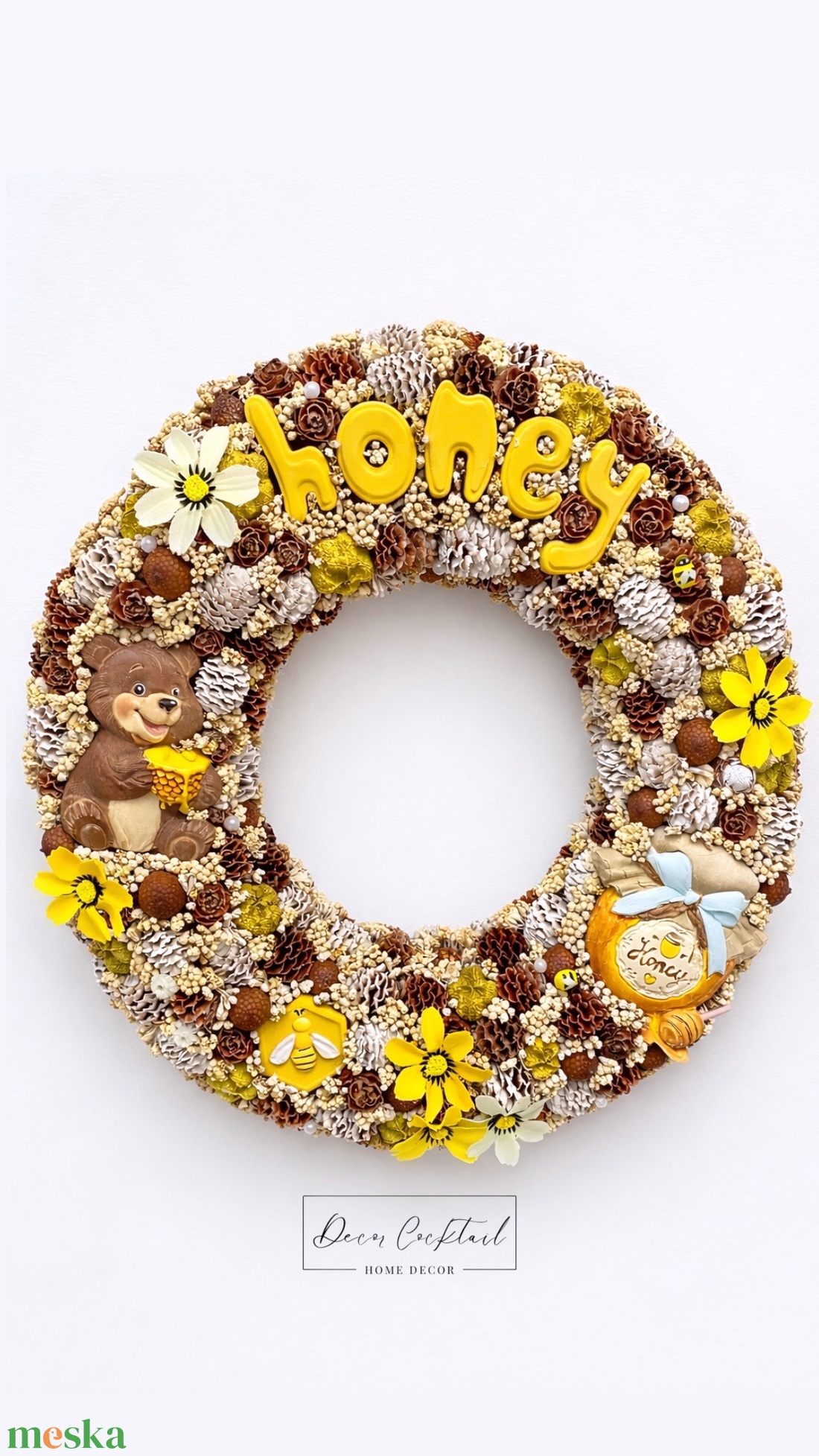 Macis kopogtató - otthon & életmód - dekoráció - ajtó- és ablak dekoráció - ajtódísz & kopogtató - Meska.hu