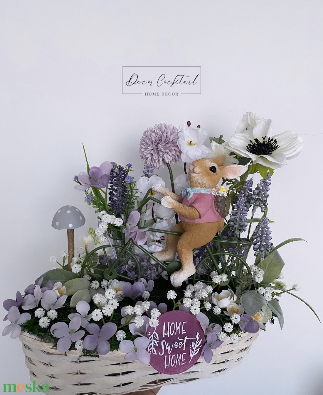 Tavaszi asztaldísz - ünnepi díszek, dekorációk - húsvéti díszek és dekorációk - húsvéti asztaldíszek - Meska.hu