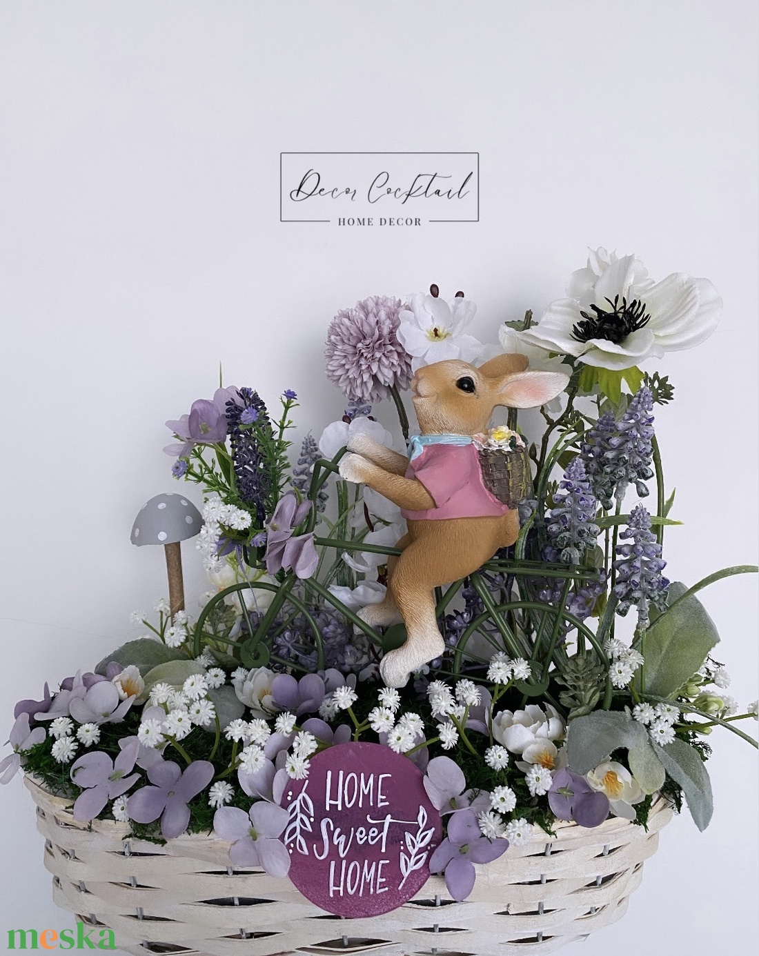 Tavaszi asztaldísz - ünnepi díszek, dekorációk - húsvéti díszek és dekorációk - húsvéti asztaldíszek - Meska.hu