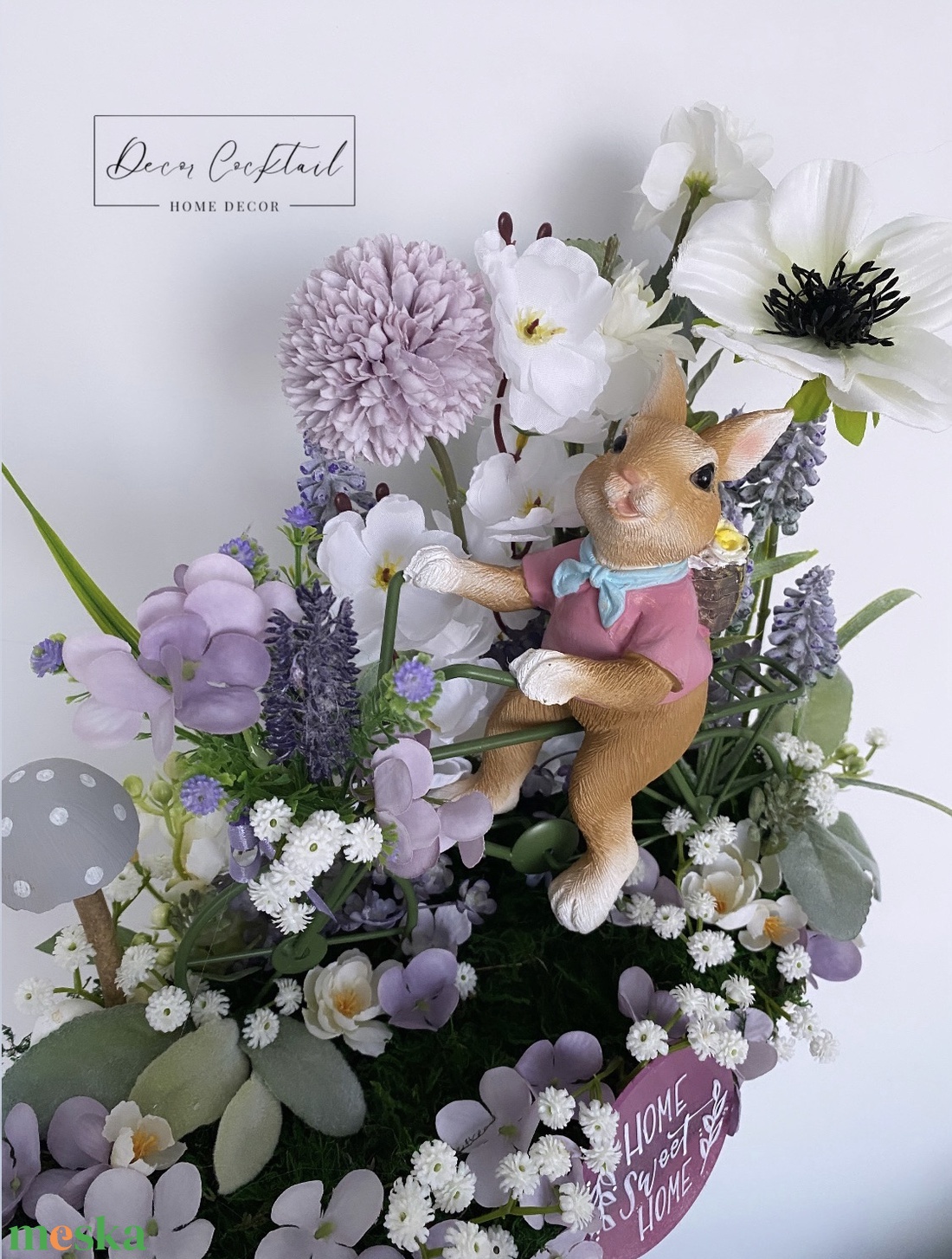 Tavaszi asztaldísz - ünnepi díszek, dekorációk - húsvéti díszek és dekorációk - húsvéti asztaldíszek - Meska.hu