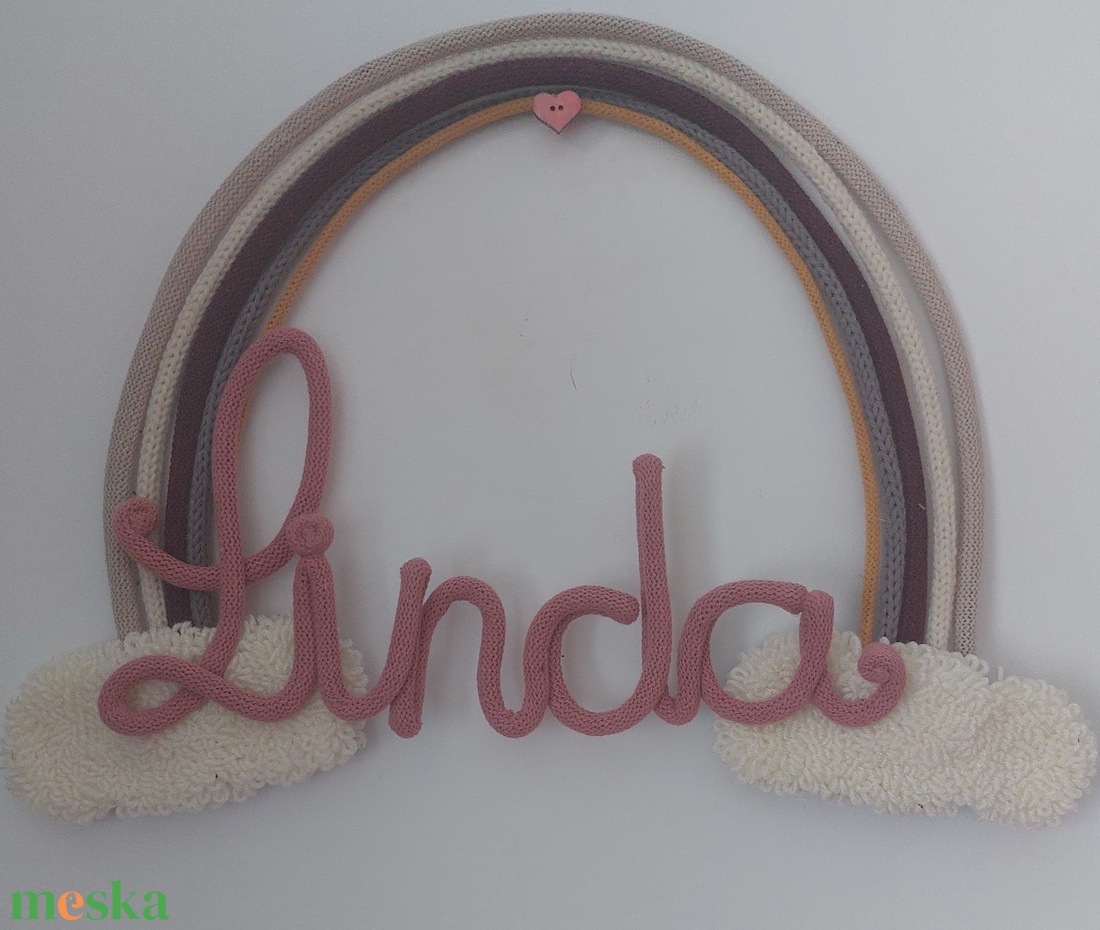 Egyedi névdekor szivárvány LINDA - otthon & életmód - babaszoba, gyerekszoba - gyerek névtábla - Meska.hu Egyedi névdekor szivárvány LINDA - otthon & életmód - babaszoba, gyerekszoba - gyerek névtábla - Meska.hu