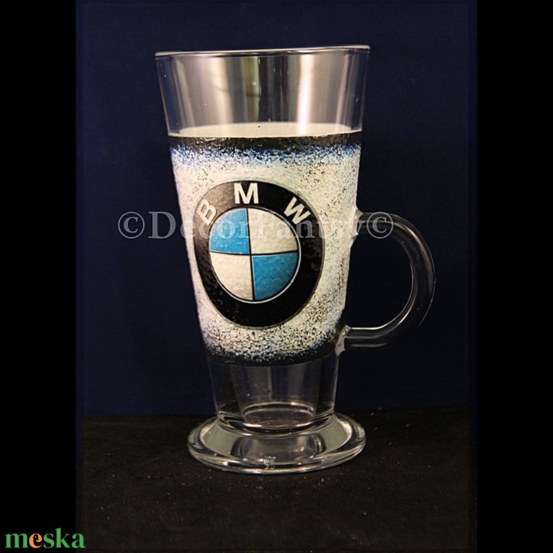 BNW emblémával díszített Latte s pohár ( 260 ml ) - - Meska.hu BNW emblémával díszített Latte s pohár ( 260 ml ) - - Meska.hu