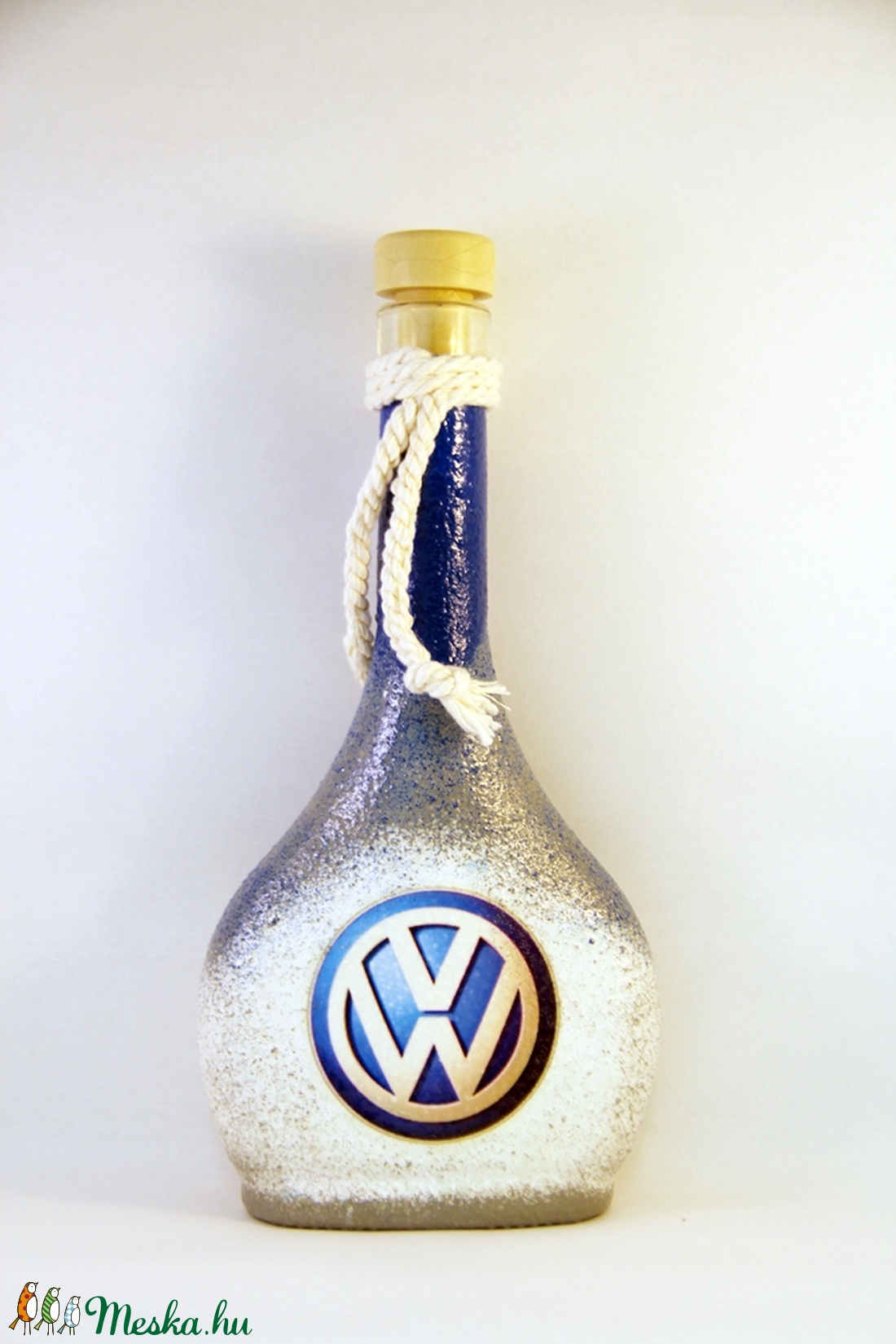 VOLKSWAGEN emblémával díszített pálinkás üveg ( 0,2 l ) - - Meska.hu VOLKSWAGEN emblémával díszített pálinkás üveg ( 0,2 l ) - - Meska.hu