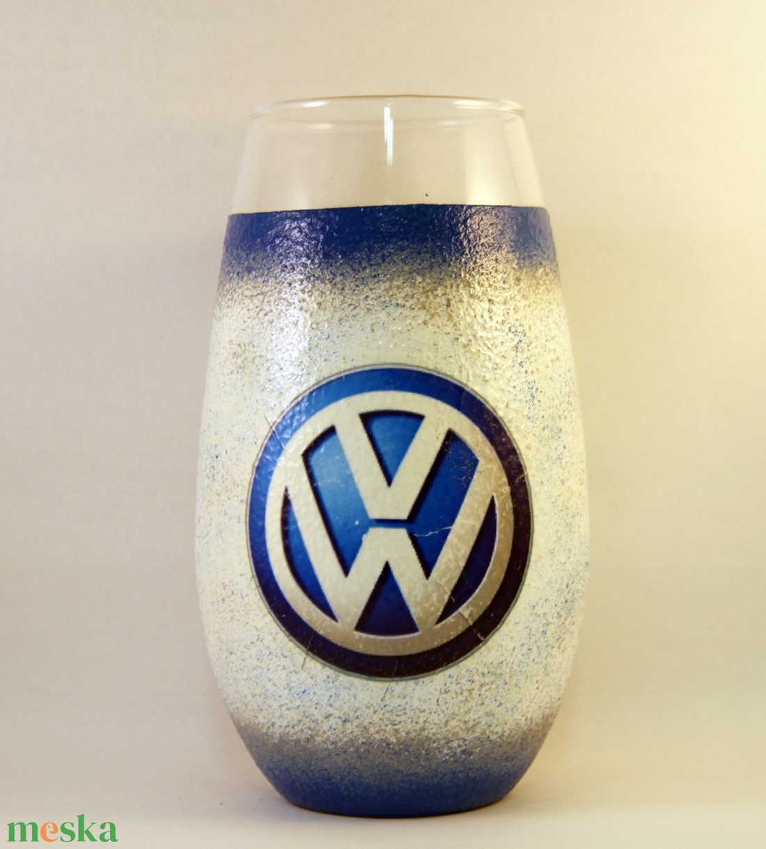 VOLKSWAGEN váza ; Volkswagen autód fényképével is!  - otthon & életmód - dekoráció - asztal és polc dekoráció - díszüveg - Meska.hu
