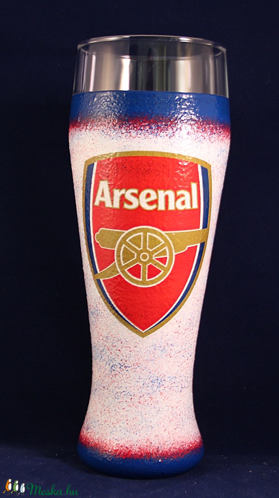 ARSENAL  emblémával díszített sörös pohár ( 0,5 l )  -  - Meska.hu
