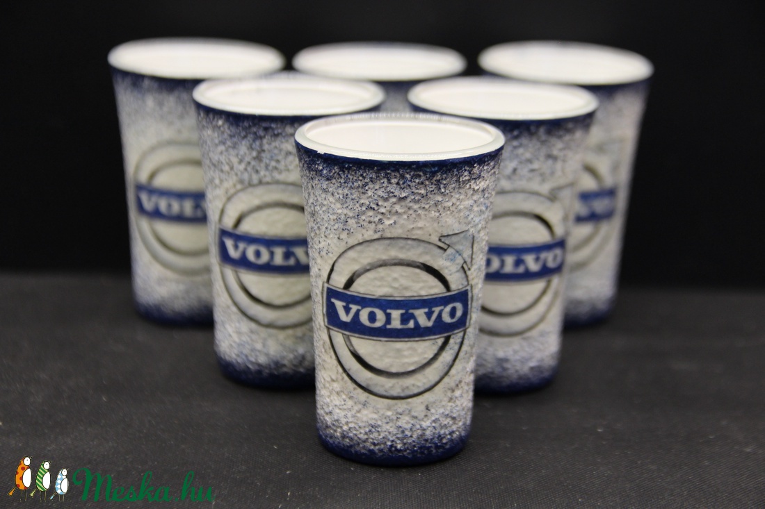 VOLVO emblémával díszített pohár szett ( 6 x 45 ml pohár ) - otthon & életmód - konyhafelszerelés, tálalás - Meska.hu VOLVO emblémával díszített pohár szett ( 6 x 45 ml pohár ) - otthon & életmód - konyhafelszerelés, tálalás - Meska.hu